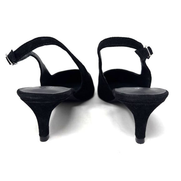 Seychelles Candlelight Slingback Pump Womens Sz 9 Suede Pointed Toe Kitten Heel - Picture 5 of 14